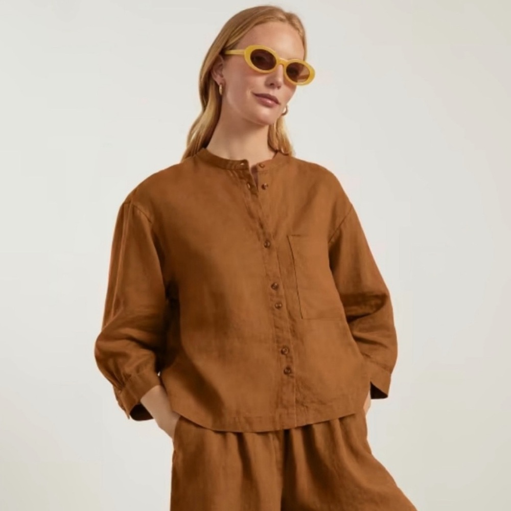 Everlane Linen Blouse